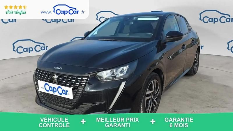 Noir Utilisé 2024 Peugeot 208 Allure Citadine | 13 990 € (Bon prix) - Image 1/4