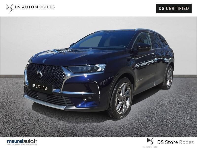 Bleu Utilisé 2019 DS Automobiles DS7 Crossback Grand Chic SUV | 22 490 € (Prix juste) - Image 1/4