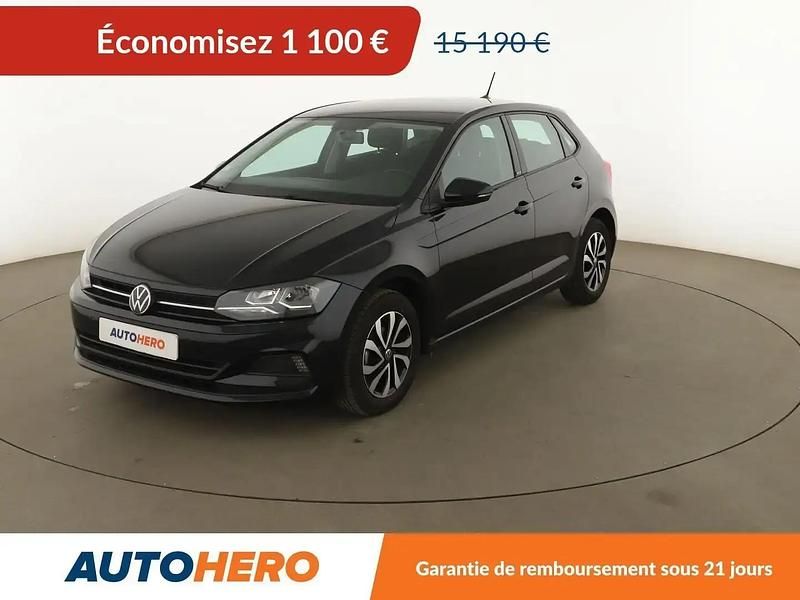 Noir Utilisé 2021 VW Polo Active Citadine | 14 090 € (Prix juste) - Image 1/2