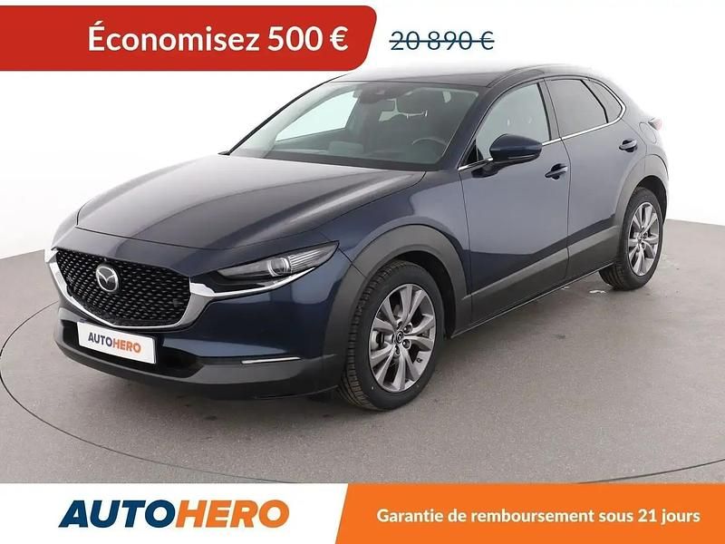 Bleu Utilisé 2019 Mazda CX-30 Sports-Line SUV | 20 390 € (Prix juste) - Image 1/2