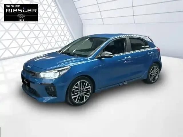 Bleu Occasion 2022 Kia Rio Berline | 18 980 € (Prix juste) - Image 1/4
