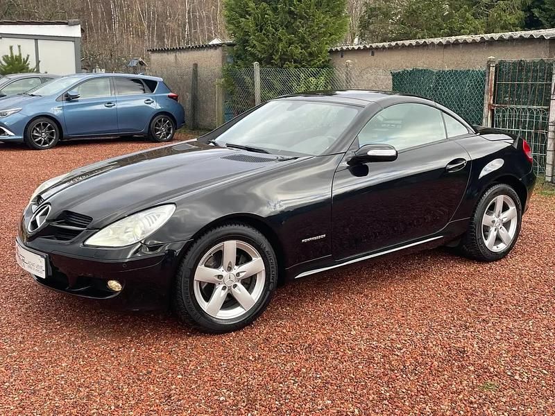 Noir Utilisé 2005 Mercedes SLK200 Cabriolet | 11 890 € - Image 1/4