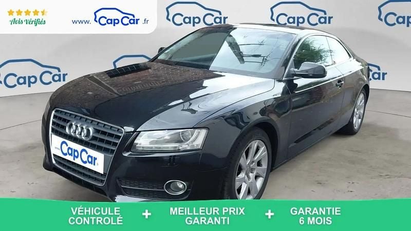 Noir Utilisé 2009 Audi A5 Ambiente Coupé | 9 990 € (Prix cher) - Image 1/4