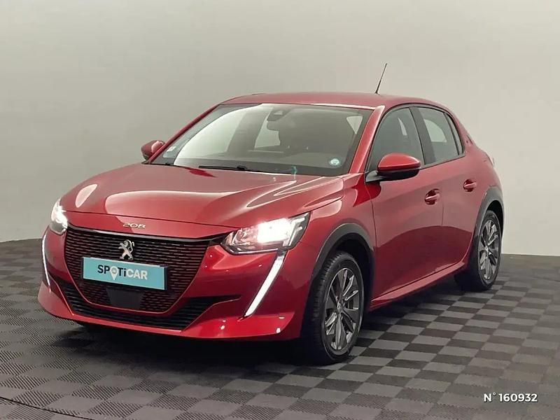 Rouge Utilisé 2020 Peugeot e-208 Allure Citadine | 12 980 € (Bon prix) - Image 1/4