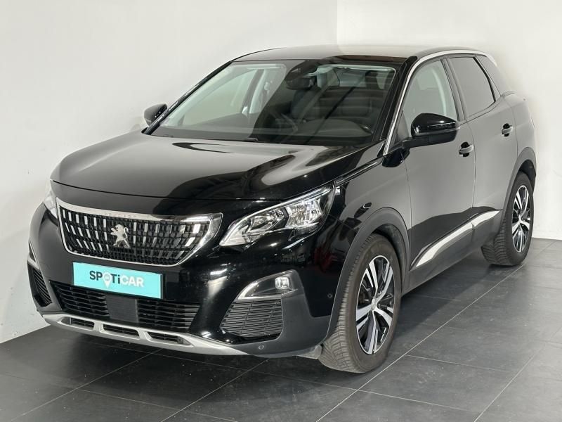 Noir Utilisé 2019 Peugeot 3008 Allure SUV | 15 190 € (Prix juste) - Image 1/3