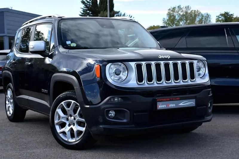 Noir Utilisé 2015 Jeep Renegade Limited SUV | 15 400 € (Prix juste) - Image 1/4