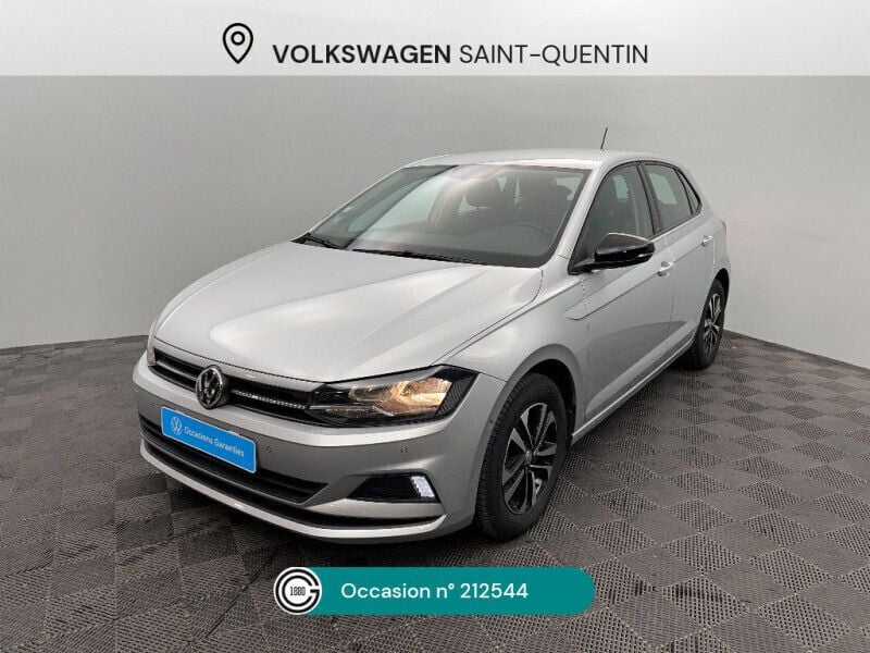 Gris Utilisé 2020 VW Polo IQ Drive Citadine | 16 990 € (Prix juste) - Image 1/4