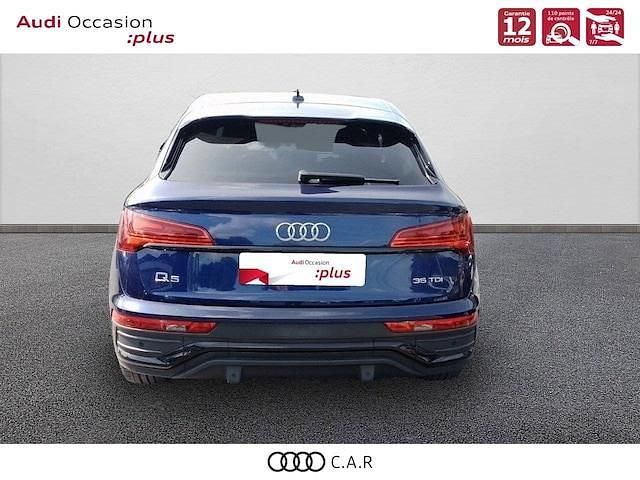 Occasion Audi Q5 Sportback S-Line 163 ch (119 kW) 2022 Bleu navarre métallisé SUV