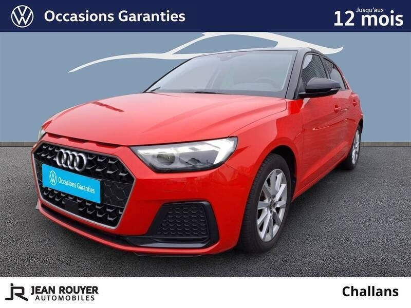Rouge misano nacré Utilisé 2018 Audi A1 Sportback Advanced Plus Citadine | 21 490 € (Prix juste) - Image 1/3