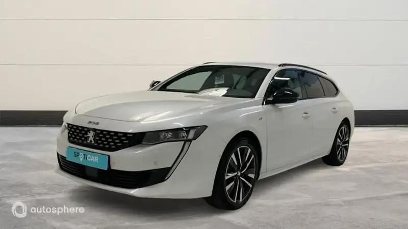 Blanc Utilisé 2023 Peugeot 508 GT Break | 26 799 € (Prix juste) - Image 1/4