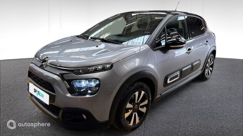 Gris Utilisé 2023 Citroën C3 Shine Citadine | 12 480 € (Prix juste) - Image 1/4