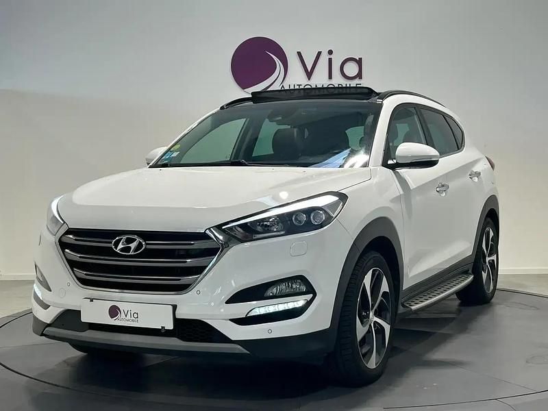 Blanc Utilisé 2017 Hyundai Tucson SUV | 18 990 € (Prix cher) - Image 1/4