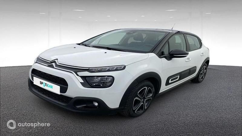 Blanc Occasion 2021 Citroën C3 PureTech Berline | 13 990 € (Prix juste) - Image 1/4