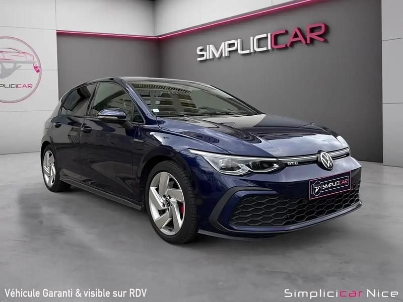 Bleu Utilisé 2021 VW Golf VIII GTD | 28 980 € (Prix juste) - Image 1/4