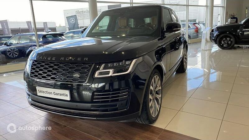 Santorini black Utilisé 2019 Land Rover Range Rover Autobiography SUV | 52 900 € - Image 1/4