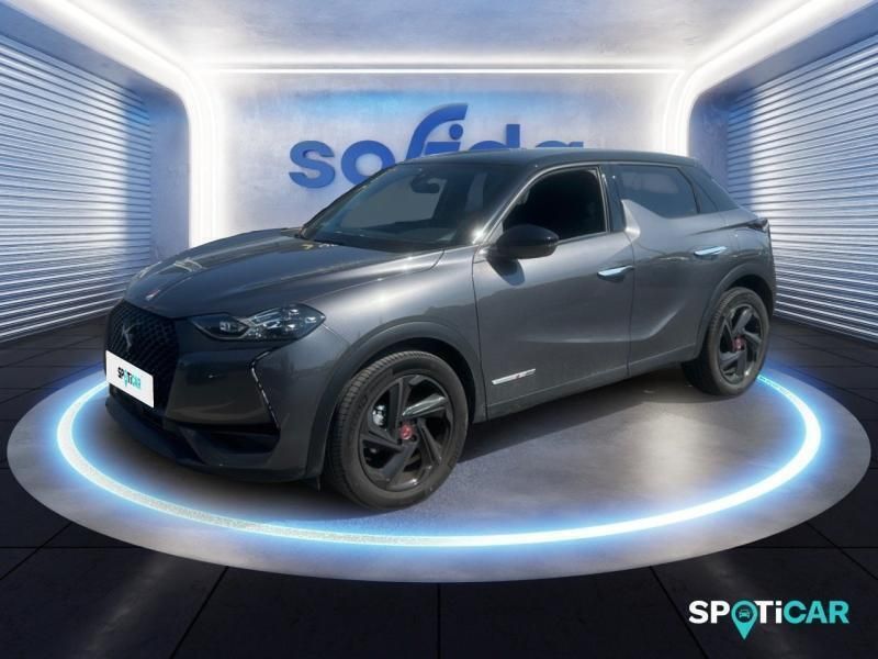 Noir Utilisé 2021 DS Automobiles DS3 Crossback Performance Line Plus SUV | 19 990 € (Prix juste) - Image 1/3