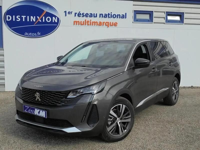 Bleu Utilisé 2022 Peugeot 5008 Allure Monospace | 24 480 € (Prix juste) - Image 1/4