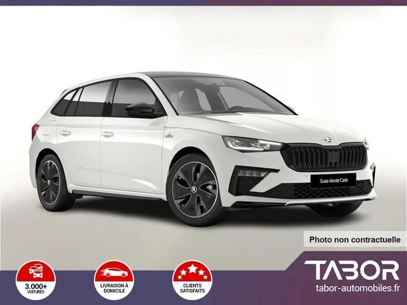 Blanc Nouvelle 2025 Skoda Scala Monte Carlo Citadine | 29 232 € - Image 1/4
