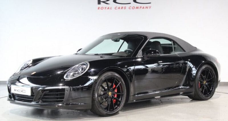 Noir Utilisé 2017 Porsche 911 Carrera 4S Cabriolet | 115 900 € - Image 1/4