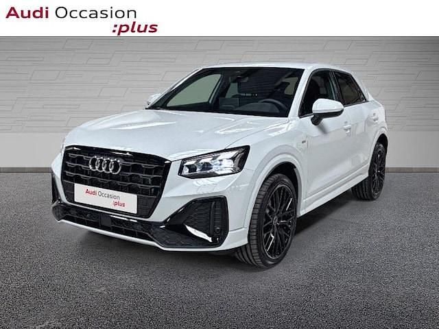 Blanc glacier métallisé Utilisé 2024 Audi Q2 S-Line SUV | 35 995 € (Prix assez cher) - Image 1/4