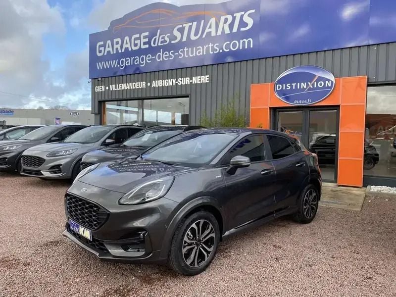 Gris Utilisé 2022 Ford Puma ST-Line SUV | 18 480 € (Super prix) - Image 1/4