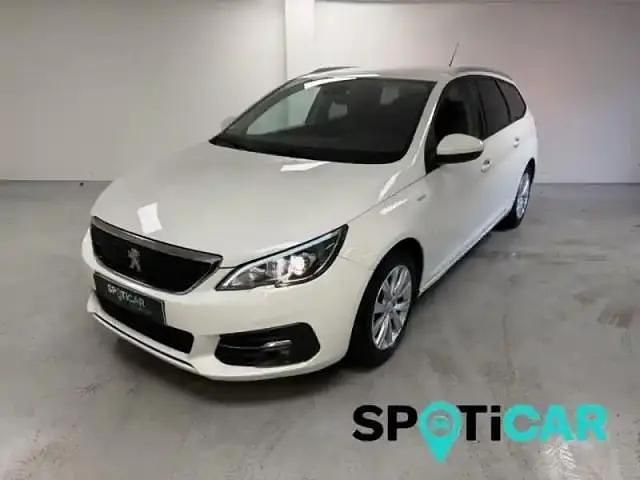 Blanc banquise Occasion 2019 Peugeot 308 SW Style Break | 10 090 € (Prix juste) - Image 1/4