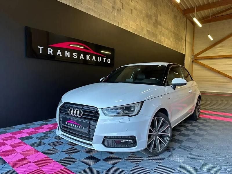 Blanc Utilisé 2015 Audi A1 S-Line Citadine | 10 490 € (Bon prix) - Image 1/4