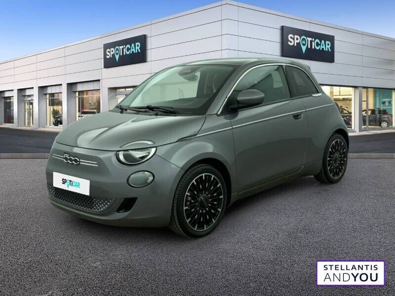 Gris Utilisé 2022 Fiat 500e Berline | 16 590 € (Bon prix) - Image 1/4