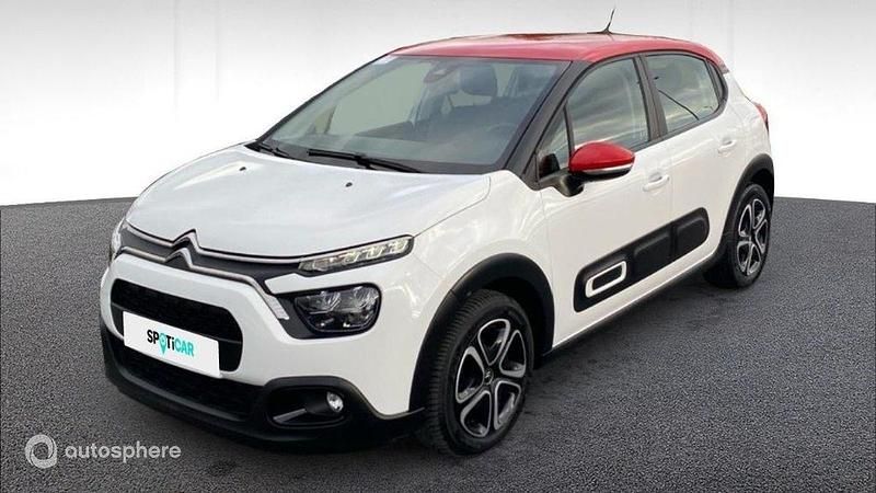 Blanc Occasion 2022 Citroën C3 PureTech Citadine | 10 990 € (Prix juste) - Image 1/4