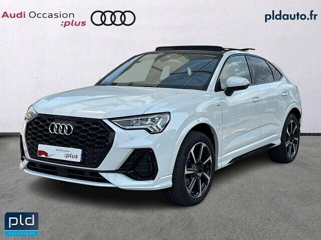 Blanc glacier métallisé Utilisé 2024 Audi Q3 Sportback S-Line SUV | 46 990 € (Prix juste) - Image 1/4