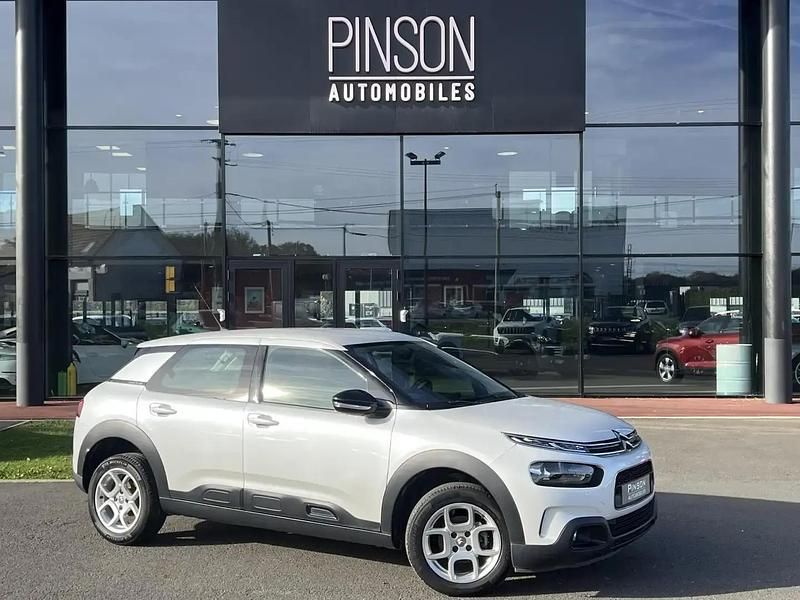 Blanc Occasion 2018 Citroën C4 Cactus PureTech Citadine | 12 900 € (Prix assez cher) - Image 1/4