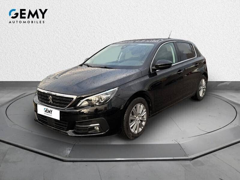 Noir Utilisé 2020 Peugeot 308 Allure Berline | 14 880 € (Super prix) - Image 1/4