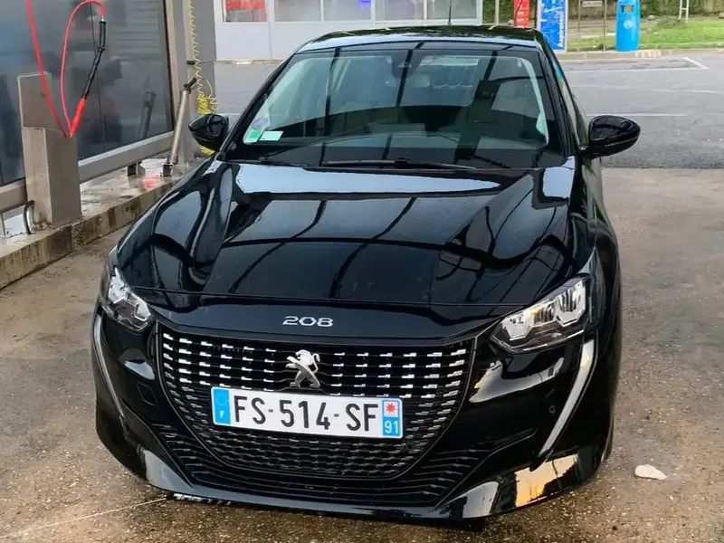 Noir Utilisé 2020 Peugeot 208 S Citadine | 12 900 € (Prix assez cher) - Image 1/4