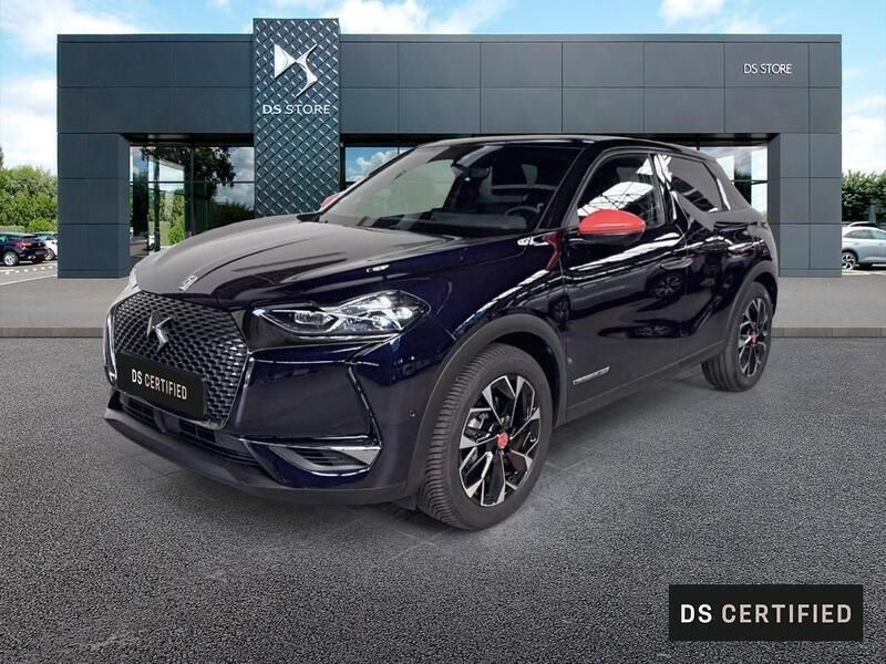 Bleu Utilisé 2021 DS Automobiles DS3 Crossback E-Tense SUV | 18 990 € (Prix juste) - Image 1/4
