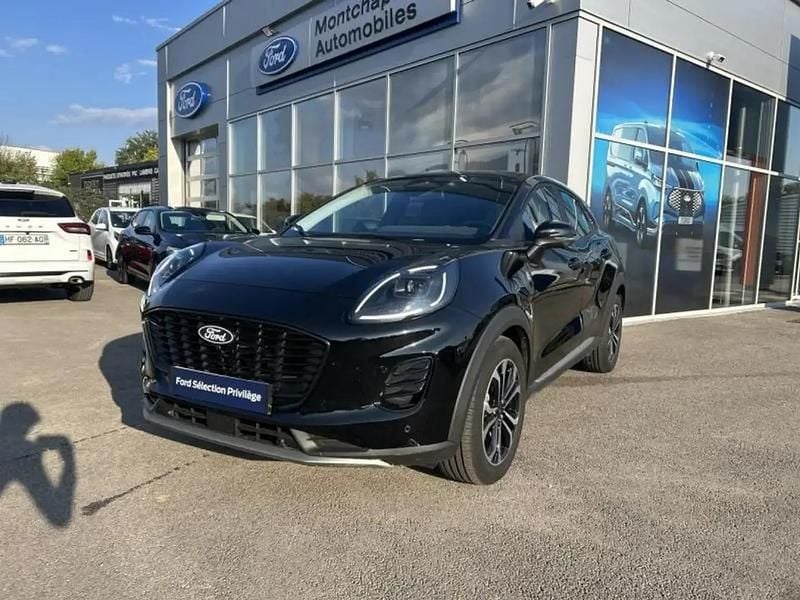 Noir Occasion 2025 Ford Puma Titanium SUV | 23 999 € (Prix assez cher) - Image 1/4
