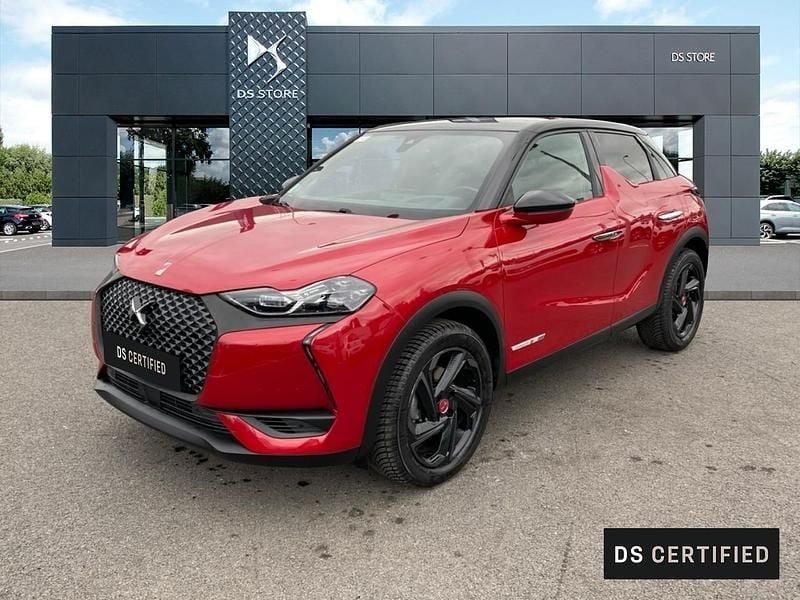 Rouge Utilisé 2019 DS Automobiles DS3 Crossback Performance Line Plus SUV | 14 309 € (Prix juste) - Image 1/4