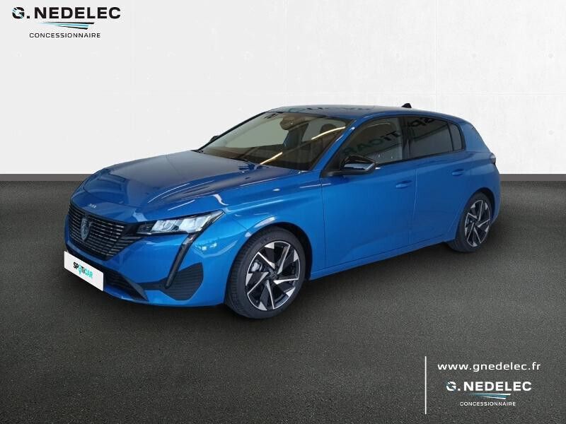 Bleue Utilisé 2021 Peugeot 308 Allure Berline | 29 990 € - Image 1/4