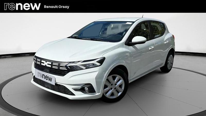 Blanc Utilisé 2023 Dacia Sandero Expression Citadine | 13 380 € (Prix juste) - Image 1/4