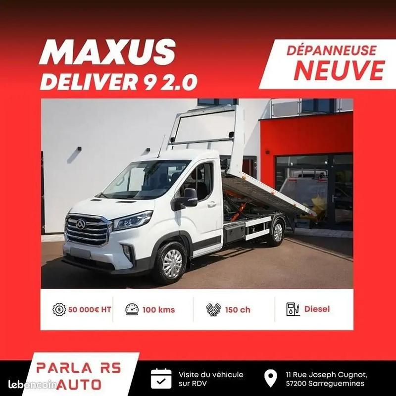 Blanc Nouvelle 2025 Maxus V90 Van | 60 000 € - Image 1/4