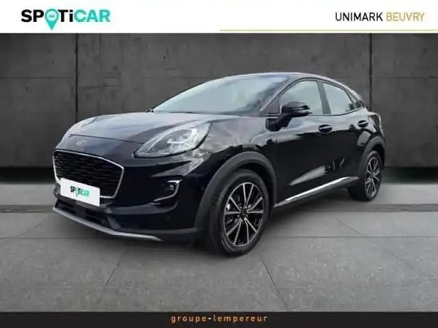 Noir agate métallisée Utilisé 2020 Ford Puma Business Edition SUV | 16 992 € (Prix assez cher) - Image 1/4
