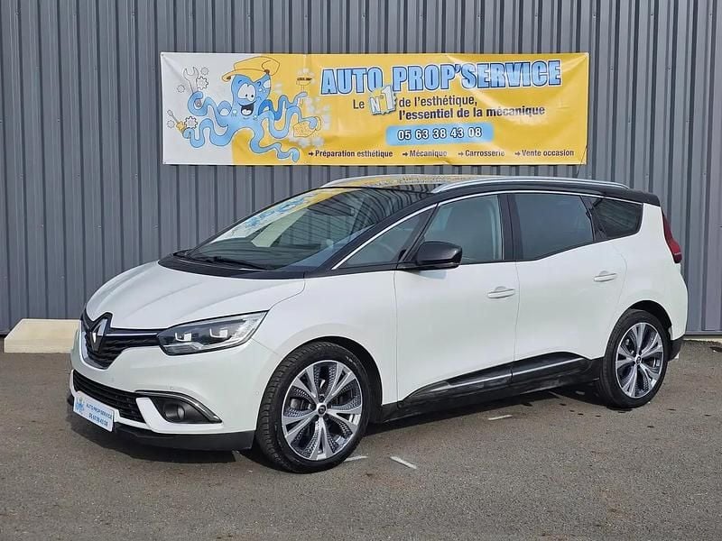Blanc Utilisé 2017 Renault Grand Scénic IV Intens Monospace | 14 490 € (Prix assez cher) - Image 1/4