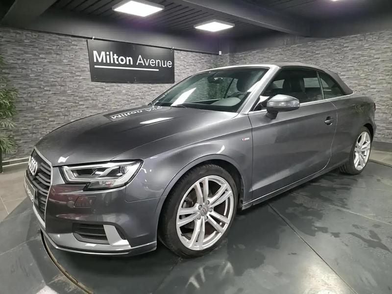 Gris Occasion 2019 Audi A3 Cabriolet S-Line Cabriolet | 21 990 € (Prix juste) - Image 1/4
