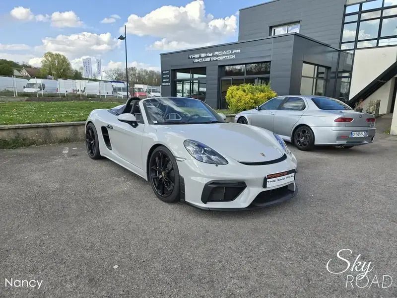 Gris Utilisé 2020 Porsche 718 Spyder Cabriolet | 109 000 € - Image 1/4