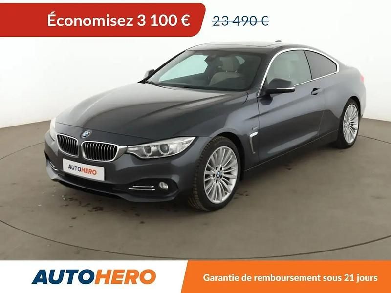 Gris Occasion 2015 BMW 420 Luxury Line Coupé | 20 390 € (Prix cher) - Image 1/2