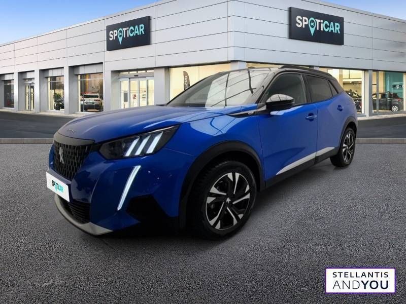 Bleu Utilisé 2023 Peugeot 2008 GT SUV | 20 490 € (Prix juste) - Image 1/3
