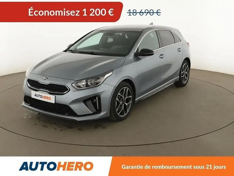 Bleu Occasion 2021 Kia Ceed GT GT-Line Berline | 17 490 € (Prix juste) - Image 1/2