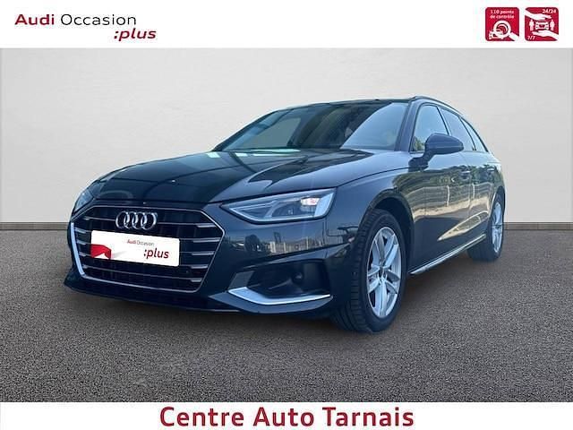 Gris manhattan métallisé Utilisé 2022 Audi A4 Design Break | 28 589 € (Super prix) - Image 1/4