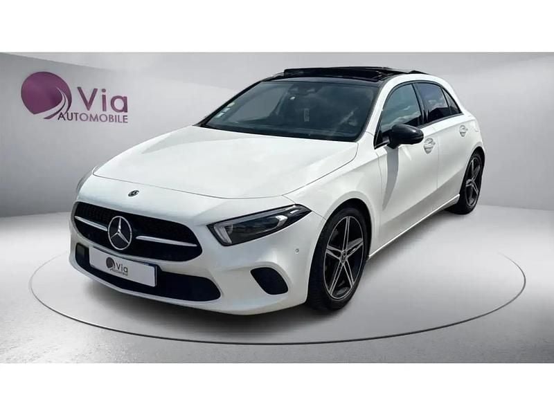 Occasion Mercedes A180 AMG line 116 ch (85 kW) 2018 Blanc Berline