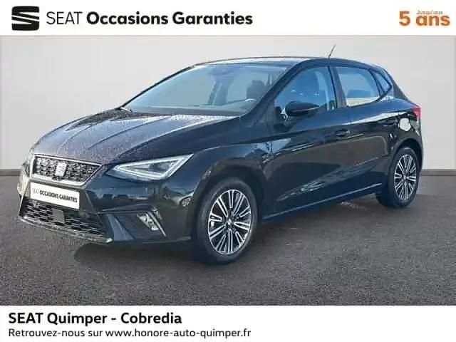 Noir minuit métal Occasion 2025 Seat Ibiza Copa Berline | 17 990 € (Prix juste) - Image 1/4