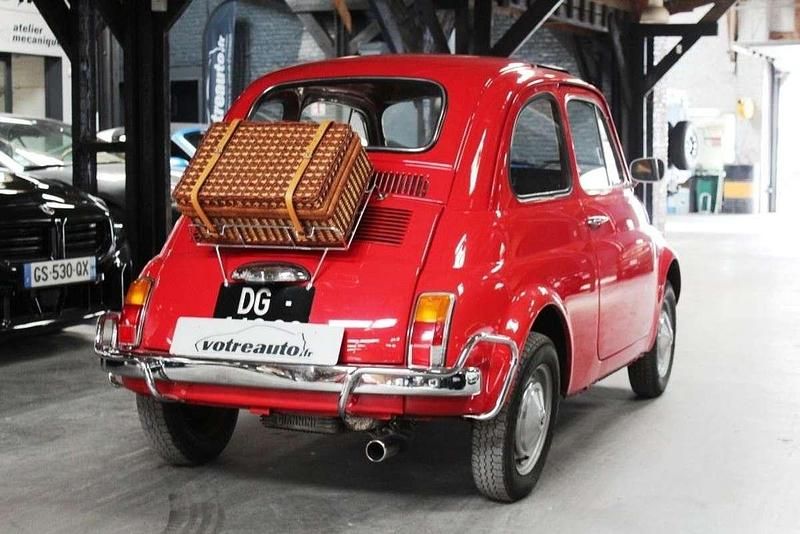 Occasion Fiat 500 1969 Rouge Citadine